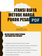 Metode Harga Pokok Pesanan - Si