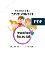 PERSONAL DEVELOPMENT Module 3