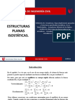 Estructuras Planas Isostaticas