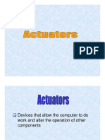 Actuators