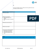 Success Mindset Worksheet