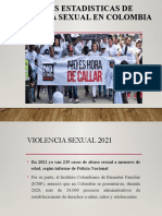 Cifras Estadisticas de Violencia Sexual en Colombia