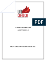 4-Caderno de Exercicios - Algoritmos I e II