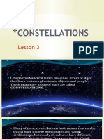 Constellations: Lesson 3