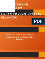 Travel Demand Forecasting