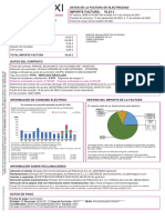 Importe Factura: 76,43 : Datos de La Factura de Electricidad