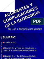 Accidentes y Complicaciones de La Exodoncia I - 2021