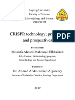 CRISPR Technology Principles and Prospectives