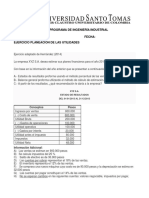 Ejercicio Proforma - Finanzas