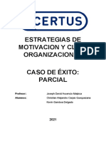 Estrategias de Motivacion y Clima Organizacional