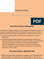 Política Economica Fiscal