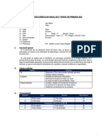 Programación Anual 2° Grado