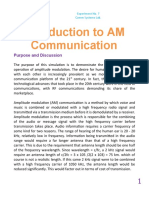 Experiment No. 7 Intro To AM Comm.