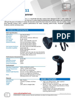 EDMATIC 2211: 2D Cordless Scanner