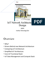 Iot Network Architecture and Design: Mms Institut Teknologi Del