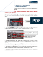 Pauta de Rescate Sin Cuarto Maquina y Con Respaldo de Baterías