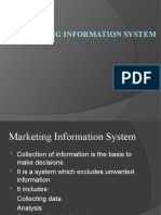 Marketing Information System: Diksha Bedekar