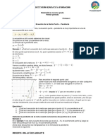 Matemáticas Noveno Grado p1