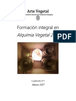 Cuadernillo Nº1 - Alquimia Vegetal 2021