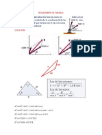 Esquema Resultante de Fuerzas