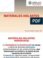 Clase N°9 Materiales Aislantes