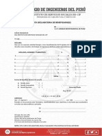 Carta Declaratoria de Beneficiarios ISS CIP CDPuno