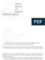 The Philippines in The 19th Century As Rizal's Context Economic, Social & Political Aspects