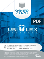 Catalogo Ubilex Agosto2020