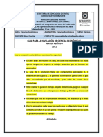 Guia de Nivelación Décimo 3 Período C Económicas 2021