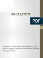 FECALYSIS