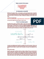 Cad Notes Lesson 1