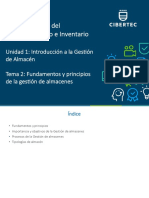 Tema 2 - Fundamentos y Principios de La Gestión de Almacenes