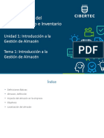 Tema 1 - Introducción A La Gestión de Almacén