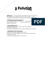 Biologieee - La Pollution