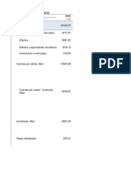 Balance General, Estado de Resultados y Razones Financieras de Grupo LALA