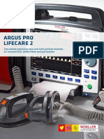 Argus Pro Lifecare 2: The Mobile Intensive Care Unit With Patient Monitor, 12-Channel ECG, Defibrillator and Pacemaker