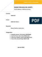 EF - La Disposición Unilateral de Bienes Sociales y El VIII Pleno Casatorio - Obando Uyimura Axel Estiven