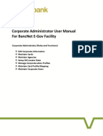 Corporate Admin User Manual For E-Gov