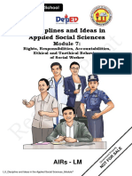 Disciplines and Ideas in Applied Social Sciences: Senior High School