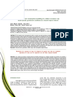 Irrigation Water Consumption Modelling of A Soilless Cucumber Crop Under Specific Greenhouse Conditions in A Humid Tropical Climate