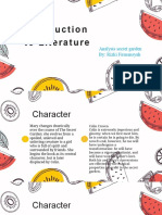 Introd Uction To Liter Ature: Analysis Secret Garden By: Rizki Firmansyah