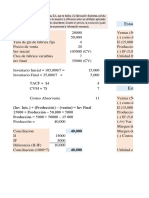 Ejercicio 6.2 Contabilidad Administrativa