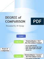 Degree of Comparison