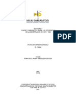 Actividad 1 Cuadro Comparativo Sobre Diferencias de La Constitucion de 1991 y 1986