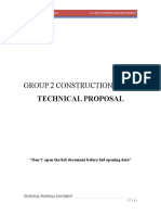 Group 2 Construction PLC.: Technical Proposal