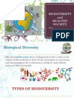 Biodiversity and Healthy Society