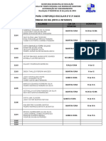 ALUNOS PARA O REFORÇO ESCOLAR 2º E 3º ANOS Atualizado