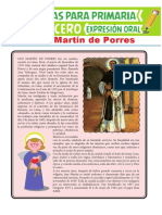 San Martín de Porres para Tercer Grado de Primaria