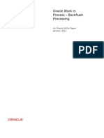 Oracle Work in Process - Backflush Processing: An Oracle White Paper January 2011