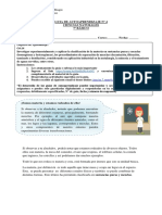 Ciencias Naturales - Guia #4 - 7°basico